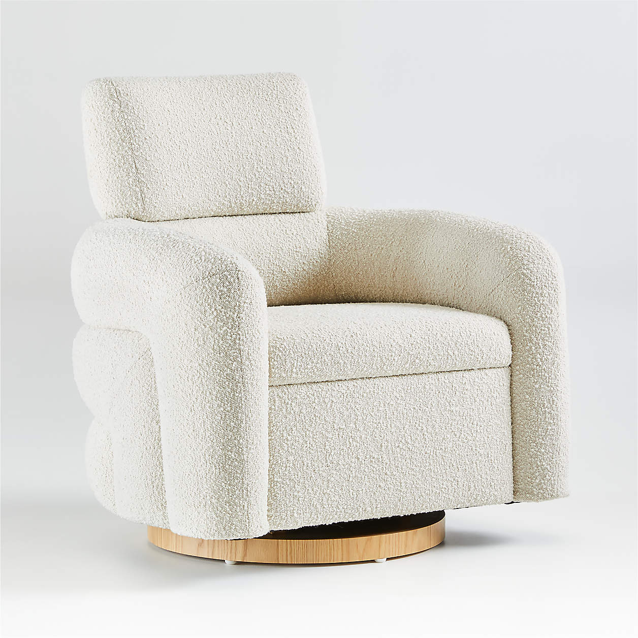 Sherpa Light Brown Bear Kids Play Chair - Image 6